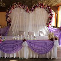 Цветочное оформление свадебного и банкетного зала